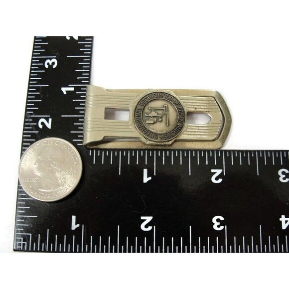 Vintage Brotherhood of Paper Makers Money Clip Bastion Bros. Rochester New York - Picture 8 of 10